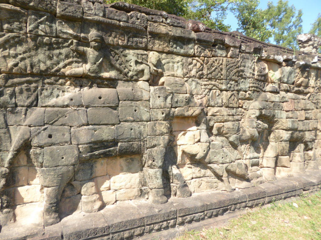 elephant terrace Angkor Thom